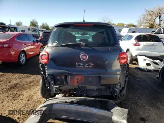 2017 FIAT 500L Pop with VIN ZFBCFAAH6HZ039885, listed as a Copart auction lot 80780824 with 60,315 mi miles and Salvage Title. Bid and sale history available at carsss.com. Image 6.