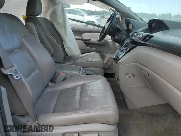 2012 Honda Odyssey EX-L with VIN 5FNRL5H63CB038980, listed as a Copart auction lot 41613155 with Not Provided miles and Salvage Title. Bid and sale history available at DreamBid. Image 7.