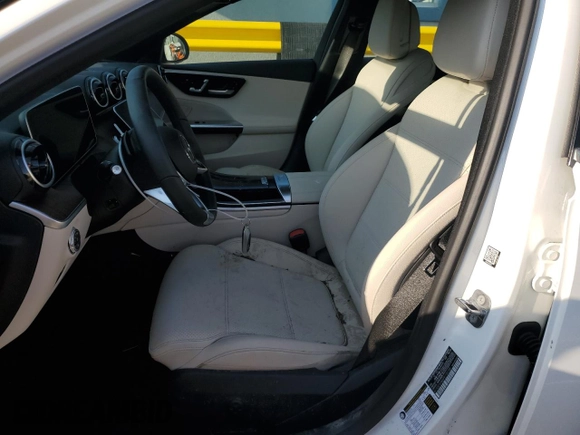 2023 Mercedes-Benz C 300 with VIN W1KAF4HB6PR132188, listed as a Copart auction lot 59950745 with Not provided miles and Salvage title. Bid and sale history available at DreamBid. Image 7.