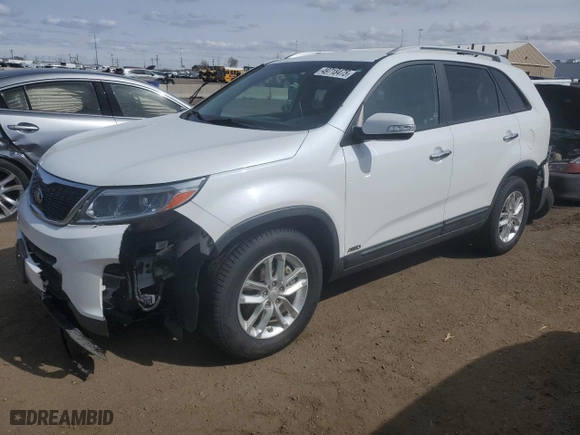 2015 Kia Sorento LX with VIN 5XYKTDA79FG651004, listed as a Copart auction lot 49718475 with 108,778 mi miles and Salvage Title. Bid and sale history available at carsss.com. Image 1.
