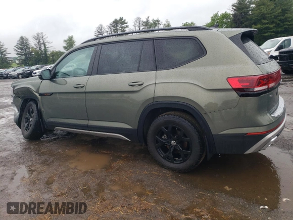 2024 Volkswagen Atlas Peak Edition SEL with VIN 1V2GR2CA8RC544325, listed as a Copart auction lot 56823975 with 16,469 mi miles and Salvage title. Bid and sale history available at DreamBid. Image 2.