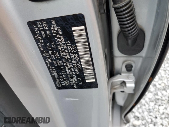 2016 Hyundai Genesis 3.8L with VIN KMHGN4JE4GU122313, listed as a Copart auction lot 57753754 with 68,048 mi miles and Salvage Title. Bid and sale history available at carsss.com. Image 12.