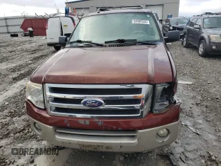 2007 Ford Expedition Max Eddie Bauer with VIN 1FMFK18587LA08345, listed as a Copart auction lot 84969934 with 185,177 mi miles and Salvage Title. Bid and sale history available at DreamBid. Image 5.