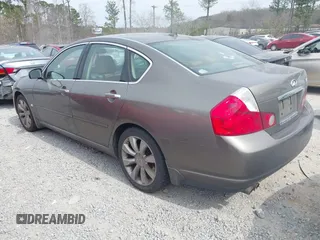 2007 Infiniti M45 Sdn with VIN JNKBY01E17M400971, listed as a IAAI auction lot 41689162 with 214,776 mi miles. Bid and sale history available at carsss.com. Image 3.