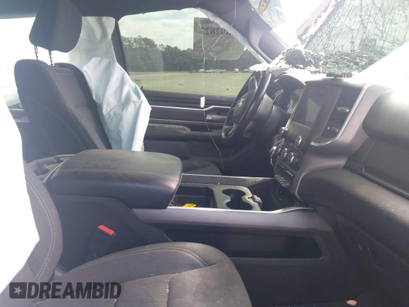 2022 Ram 1500 Big Horn with VIN 1C6SRFFT9NN222928, listed as a IAAI auction lot 41802827 with 50,722 mi miles. Bid and sale history available at carsss.com. Image 5.