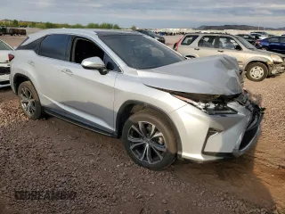 2016 Lexus RX 350 with VIN 2T2ZZMCA7GC032352, listed as a Copart auction lot 55393045 with 105,023 mi miles and Salvage Title. Bid and sale history available at DreamBid. Image 4.