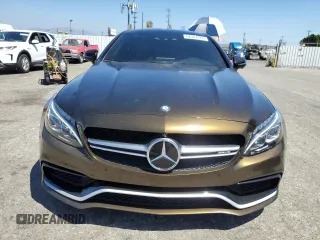 2017 Mercedes-Benz C 63 S AMG with VIN WDDWJ8HBXHF503674, listed as a Copart auction lot 68567474 with 45,088 mi miles and Clean Title. Bid and sale history available at carsss.com. Image 5.