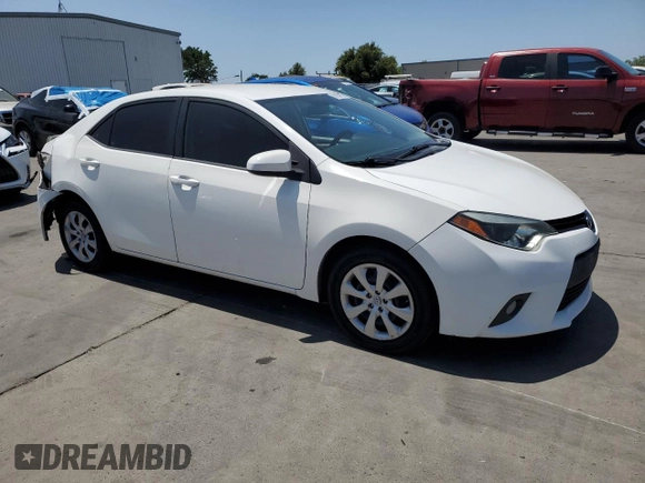 2014 Toyota Corolla L with VIN 5YFBURHE8EP069548, listed as a Copart auction lot 61000225 with 119,711 mi miles and Salvage title. Bid and sale history available at DreamBid. Image 4.