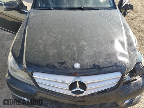 2012 Mercedes-Benz C 350 Sport with VIN WDDGF5HB1CR195581, listed as a Copart auction lot 44602635 with 188,704 mi miles and Salvage Title. Bid and sale history available at DreamBid. Image 11.