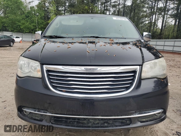 2012 Chrysler Town & Country Touring L with VIN 2C4RC1CG1CR193122, listed as a Copart auction lot 49162105 with 166,223 mi miles and Salvage Title. Bid and sale history available at DreamBid. Image 5.