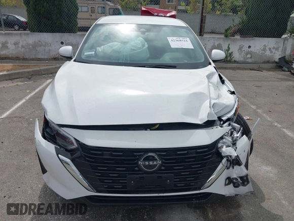 2024 Nissan Sentra SV z VIN 3N1AB8CV6RY326752, wystawiony jako IAAI lot #42368521 z przebiegiem 17 348 mil mil oraz . Historia ofert i sprzedaży dostępna na DreamBid. Obrazek 12.