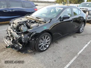 2024 Mazda 3 S Preferred with VIN 3MZBPACM0RM437108, listed as a Copart auction lot 45719125 with 1,988 mi miles and Salvage Title. Bid and sale history available at carsss.com. Image 1.