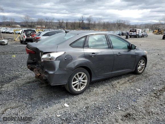 2016 Ford Focus SE with VIN 1FADP3F2XGL303275, listed as a Copart auction lot 53241255 with 106,338 mi miles and Salvage Title. Bid and sale history available at carsss.com. Image 3.