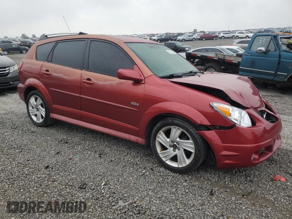 2006 Pontiac Vibe with VIN 5Y2SL658X6Z409872, listed as a Copart auction lot 58769965 with 69,015 mi miles and Salvage title. Bid and sale history available at DreamBid. Image 4.