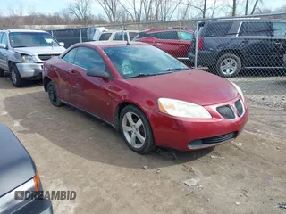 2008 Pontiac G6 GT with VIN 1G2ZH36N084291872, listed as a IAAI auction lot 41848059 with 131,480 mi miles. Bid and sale history available at carsss.com. Image 1.