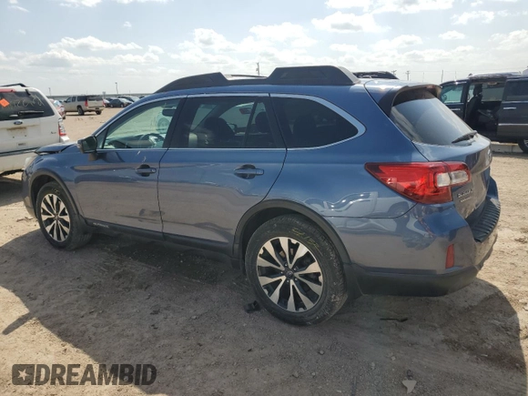 2015 Subaru Outback Limited with VIN 4S4BSBNC6F3347417, listed as a Copart auction lot 54143255 with 108,302 mi miles and Salvage Title. Bid and sale history available at DreamBid. Image 2.