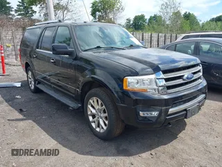 2017 Ford Expedition Max Limited z VIN 1FMJK2AT2HEA61427, wystawiony jako IAAI lot #42759145 z przebiegiem 134 450 mil mil oraz . Historia ofert i sprzedaży dostępna na DreamBid. Obrazek 1.