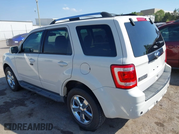 2012 Ford Escape Limited with VIN 1FMCU0EG8CKA64489, listed as a IAAI auction lot 42050746 with 162,841 mi miles and . Bid and sale history available at carsss.com. Image 3.