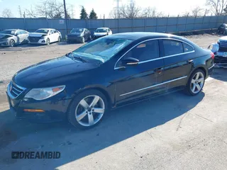 2009 Volkswagen CC 4Motion with VIN WVWGU73C19E515087, listed as a IAAI auction lot 41862228 with 194,115 mi miles. Bid and sale history available at carsss.com. Image 2.