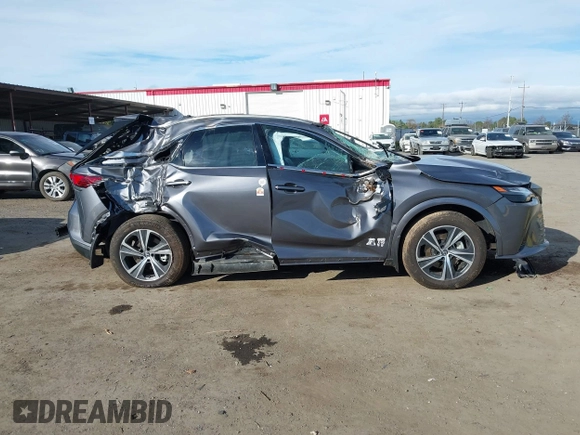 2023 Lexus RX with VIN 2T2BBMCA2PC002598, listed as a IAAI auction lot 41623493 with 17,912 mi miles. Bid and sale history available at carsss.com. Image 14.