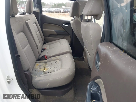 2015 GMC Canyon 2WD SLE with VIN 1GTG5BE33F1132736, listed as a IAAI auction lot 41094687 with 26,185 mi miles. Bid and sale history available at carsss.com. Image 8.