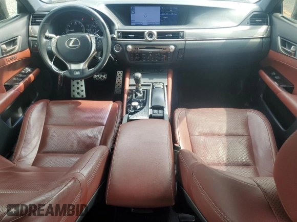 2013 Lexus GS 350 with VIN JTHBE1BLXD5025003, listed as a Copart auction lot 60819485 with 167,855 mi miles and Salvage title. Bid and sale history available at DreamBid. Image 8.