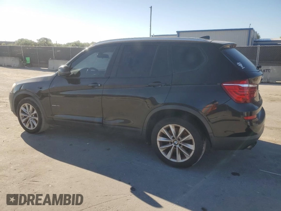 2016 BMW X3 sDrive28i with VIN 5UXWZ7C50G0M83790, listed as a Copart auction lot 49146635 with 201,172 mi miles and Clean Title. Bid and sale history available at DreamBid. Image 2.