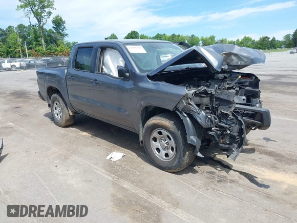 2022 Nissan Frontier SV z VIN 1N6ED1EK9NN633002, wystawiony jako IAAI lot #42298704 z przebiegiem 47 800 mil mil oraz . Historia ofert i sprzedaży dostępna na DreamBid. Obrazek 1.