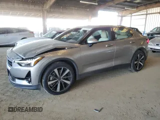 2021 Polestar 2 Launch Edition with VIN LPSED3KA5ML008545, listed as a Copart auction lot 43213065 with 31,430 mi miles and Salvage Title. Bid and sale history available at carsss.com. Image 1.