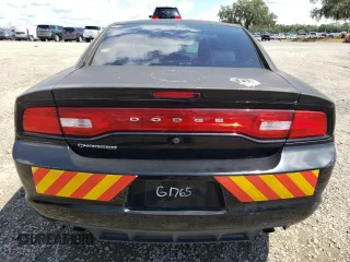 2014 Dodge Charger Police with VIN 2C3CDXAT3EH265909, listed as a Copart auction lot 72352974 with 95,582 mi miles and Salvage Title. Bid and sale history available at carsss.com. Image 6.