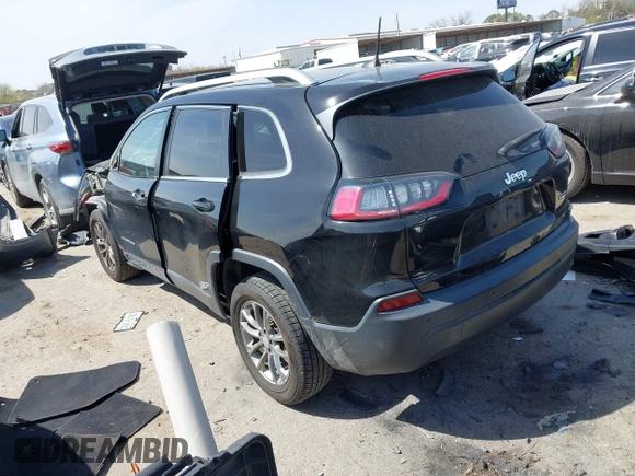 2019 Jeep Cherokee Latitude Plus with VIN 1C4PJLLB0KD358852, listed as a IAAI auction lot 41794999 with 112,667 mi miles. Bid and sale history available at carsss.com. Image 3.
