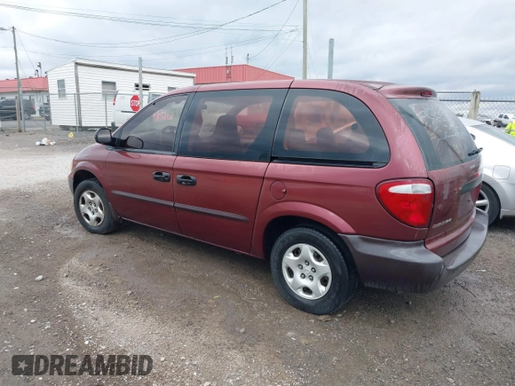 2002 Dodge Caravan SE with VIN 1B4GP25B02B661032, listed as a IAAI auction lot 41852336 with 242,632 mi miles and . Bid and sale history available at carsss.com. Image 3.