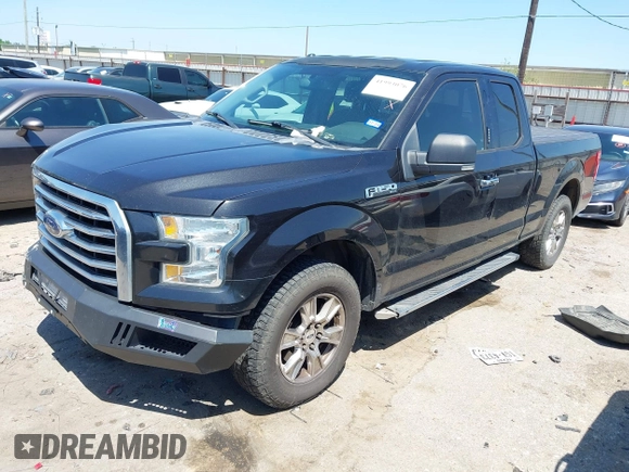 2015 Ford F-150 XL with VIN 1FTEX1CF7FKF12438, listed as a IAAI auction lot 41993076 with 141,785 mi miles and . Bid and sale history available at DreamBid. Image 2.