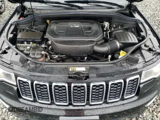 2017 Jeep Grand Cherokee Laredo with VIN 1C4RJFAG2HC754157, listed as a Copart auction lot 55650095 with 60,767 mi miles and Salvage title. Bid and sale history available at DreamBid. Image 12.