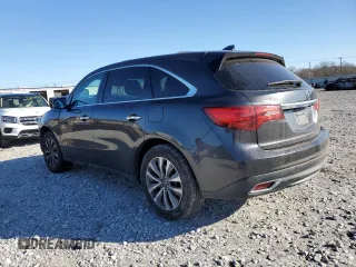 2014 Acura MDX Technology z VIN 5FRYD3H60EB007801, wystawiony jako Copart lot #87442894 z przebiegiem 157 633 mil mil oraz Szkoda całkowita • Salvage title. Historia ofert i sprzedaży dostępna na DreamBid. Obrazek 2.