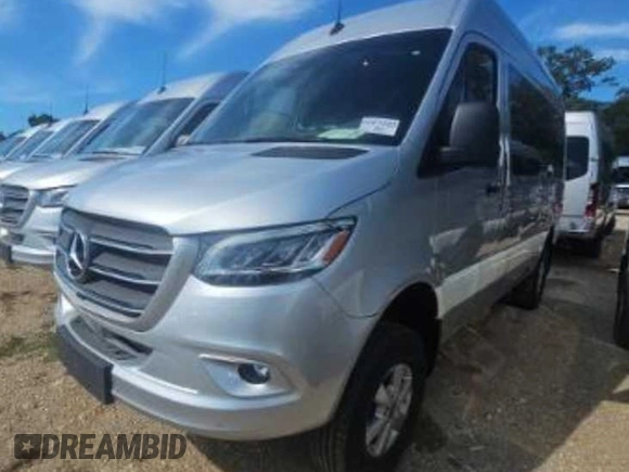 2023 Mercedes-Benz Sprinter with VIN W1X4NBVY1PT125191, listed as a Copart auction lot 79344644 with 11 mi miles and Clean Title. Bid and sale history available at DreamBid. Image 1.