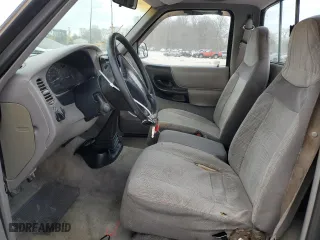 1996 Ford Ranger XL with VIN 1FTCR10AXTPA42589, listed as a Copart auction lot 44038635 with 332,201 mi miles and Salvage Title. Bid and sale history available at carsss.com. Image 7.