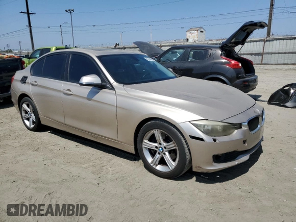 2013 BMW 3 Series 328i with VIN WBA3A5G51DNP22186, listed as a Copart auction lot 62760595 with 133,531 mi miles and Salvage title. Bid and sale history available at DreamBid. Image 4.