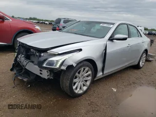 2015 Cadillac CTS Luxury AWD with VIN 1G6AX5S35F0114950, listed as a Copart auction lot 58515905 with 92,265 mi miles and Salvage title. Bid and sale history available at DreamBid. Image 1.