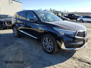 2021 Acura RDX w/Technology Package with VIN 5J8TC2H5XML043265, listed as a Copart auction lot 88505595 with 40,938 mi miles and Salvage Title. Bid and sale history available at carsss.com. Image 4.