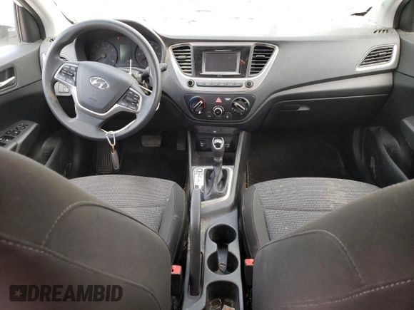 2018 Hyundai Accent SEL with VIN 3KPC24A31JE012335, listed as a Copart auction lot 55033333 with 61,431 mi miles. Bid and sale history available at carsss.com. Image 8.