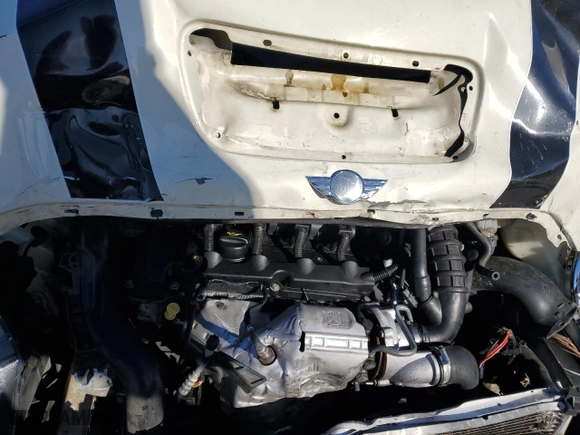 2008 MINI Cooper Hardtop S with VIN WMWMF73568TV35017, listed as a Copart auction lot 46003155 with NaN miles and Salvage Title. Bid and sale history available at carsss.com. Image 12.