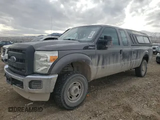 2013 Ford F-250 XL with VIN 1FT7X2B68DEB47487, listed as a Copart auction lot 85341004 with 194,035 mi miles and Salvage Title. Bid and sale history available at DreamBid. Image 1.