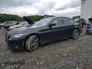 2021 BMW 5 Series 530i xDrive with VIN WBA13BJ00MCF15476, listed as a Copart auction lot 64985455 with 201,791 mi miles and Clean title. Bid and sale history available at DreamBid. Image 1.