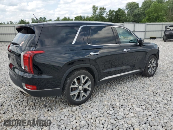 2020 Hyundai Palisade SEL with VIN KM8R3DHE0LU136918, listed as a Copart auction lot 59132245 with 102,501 mi miles and Salvage title. Bid and sale history available at DreamBid. Image 3.