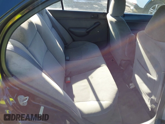 2001 Honda Civic EX with VIN 1HGES25781L045142, listed as a IAAI auction lot 41349284 with 368,806 mi miles. Bid and sale history available at carsss.com. Image 8.