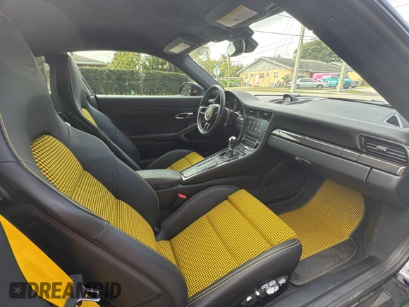 2019 Porsche 911 GT3 with VIN WP0AC2A97KS149212, listed as a Copart auction lot 46610435 with 2,806 mi miles and Salvage Title. Bid and sale history available at carsss.com. Image 5.