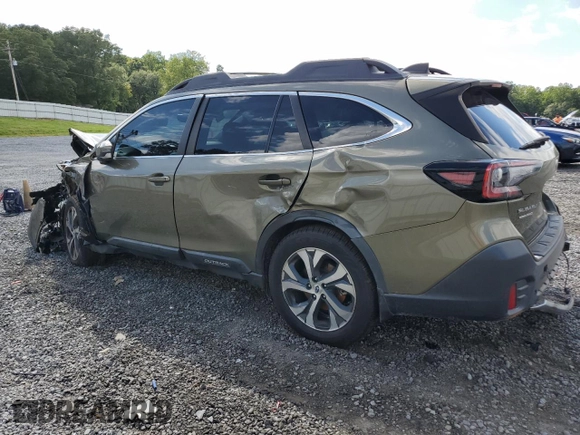 2020 Subaru Outback Limited with VIN 4S4BTANC8L3127991, listed as a Copart auction lot 67590594 with Not provided miles and Salvage title. Bid and sale history available at DreamBid. Image 2.