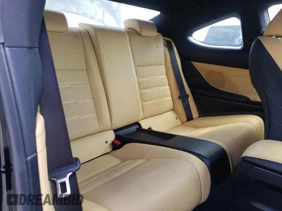 2017 Lexus RC 350 z VIN JTHHE5BC0H5016219, wystawiony jako Copart lot #54383235 z przebiegiem 38 865 mil mil oraz Szkoda całkowita • Salvage title. Historia ofert i sprzedaży dostępna na DreamBid. Obrazek 10.