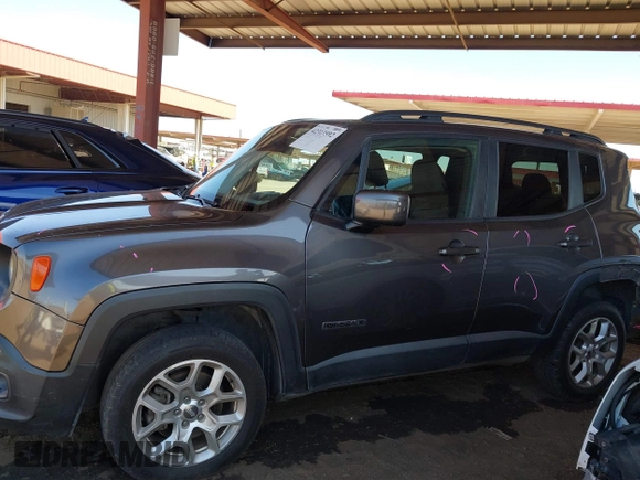 2017 Jeep Renegade Latitude with VIN ZACCJBBB9HPE88147, listed as a IAAI auction lot 42313592 with 136,111 mi miles and . Bid and sale history available at DreamBid. Image 15.